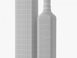 alcohol bottle vodka whisky collection 3D मॉडल