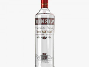 alcohol bottle vodka whisky collection 3D Model
