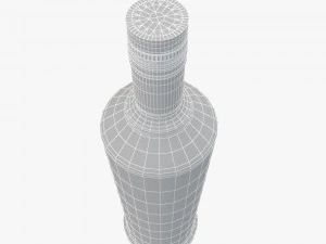 alcohol bottle vodka whisky collection 3D Model