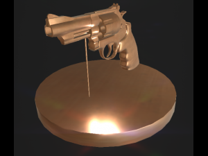 revolver stand 3D Model