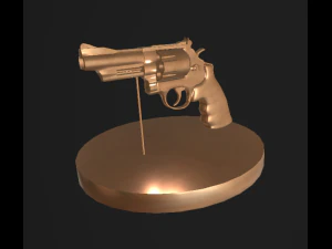 revolver stand 3D Model