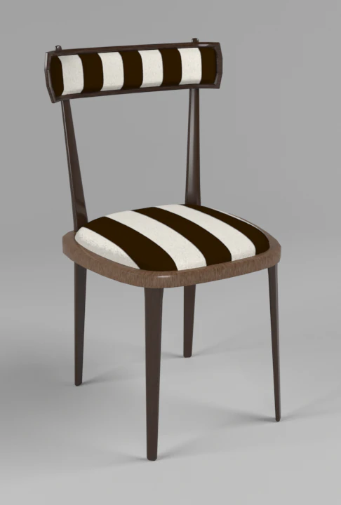wooden chair 3D Model .c4d .max .obj .3ds .fbx .stl .blend 