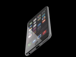 iphone 6 space gray 3D Model