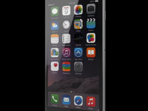 iphone 6 space gray 3D Model