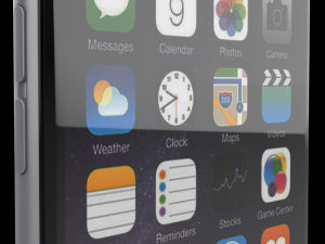 iphone 6 space gray 3D 模型