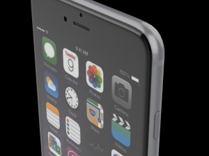 iphone 6 space gray 3D 模型