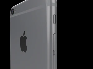 iphone 6 space gray 3D Model
