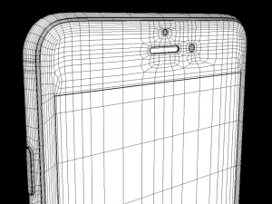 iphone 6 space gray 3D 模型