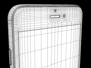iphone 6 space gray 3D Model