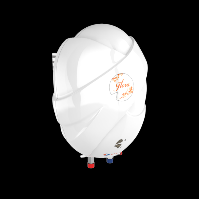 bajaj instant water heater white 3D मॉडल .c4d .max .obj .3ds .fbx .stl .blend 