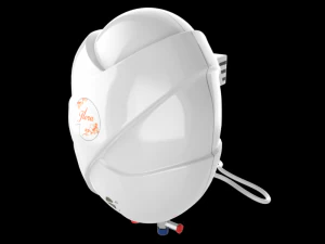 bajaj instant water heater white 3D Model
