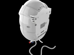 bajaj instant water heater white 3D Model