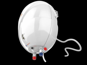 bajaj instant water heater white 3D Model