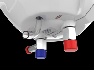 bajaj instant water heater white 3D मॉडल