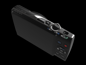 canon digicam 202mp ixus 285 black 3D मॉडल