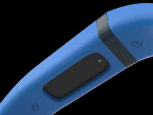 fitbit flex wireless wristband blue 3D Модель