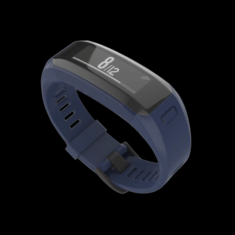 Braccialetto fitness Garmin Vivo Smart HR blu Modello 3D .c4d .max .obj .3ds .fbx .stl .blend 