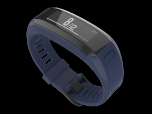 garmin vivo smart hr fitness wristband blue 3D मॉडल
