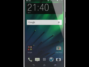 htc arzu 828 beyaz 3D Model