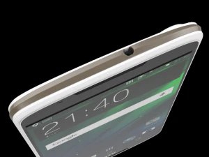 एचटीसी डिजायर 828 सफेद 3D मॉडल