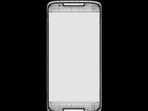 htc desire 828 white 3D मॉडल