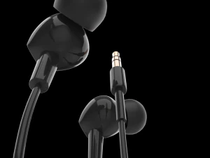 jbl c100si earphone mic black 3D Model
