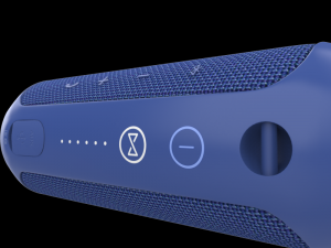 jbl flip 3 bluetooth speaker blue 3D मॉडल