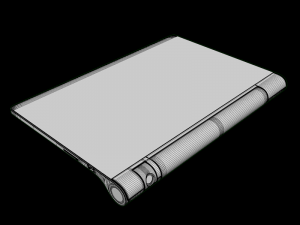lenovo yoga 20 cm tablet 3 black Modèle 3D