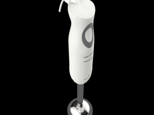 morphy richards pronto dlx hand blender white 3D Model
