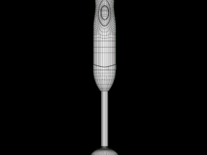 morphy richards pronto dlx hand blender white 3D Model