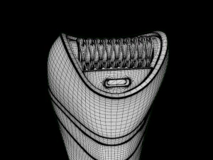 philips bre63000 wet and dry female epilator 3D Model