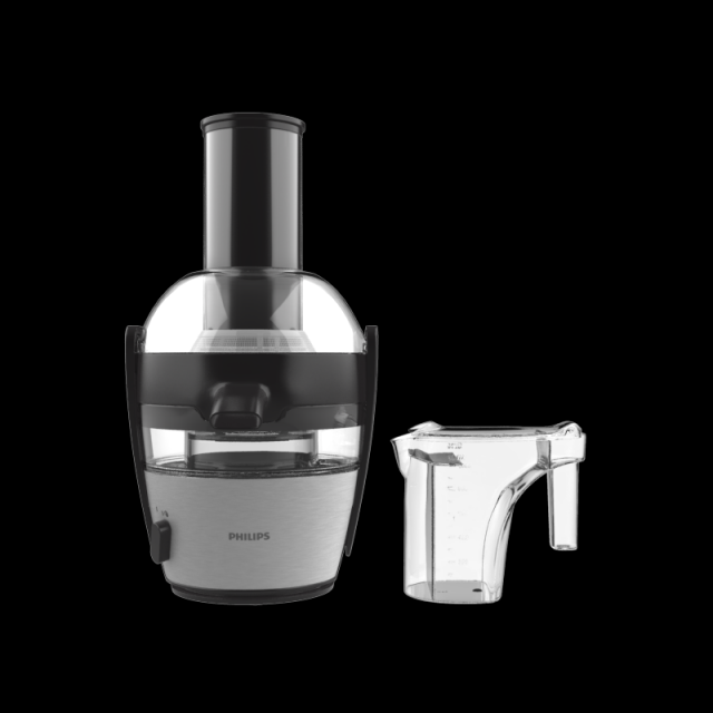 philips juicer pre clean hr1863 black 3D मॉडल .c4d .max .obj .3ds .fbx .stl .blend 