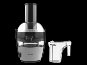 philips juicer pre clean hr1863 black 3D Model