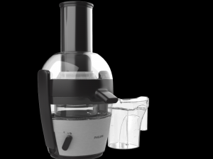 philips juicer pre clean hr1863 black 3D मॉडल
