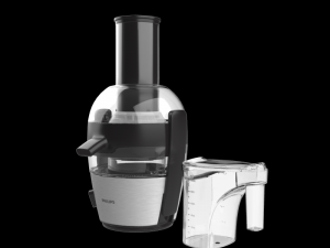 philips juicer pre clean hr1863 black 3D मॉडल