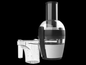 philips juicer pre clean hr1863 black 3D मॉडल