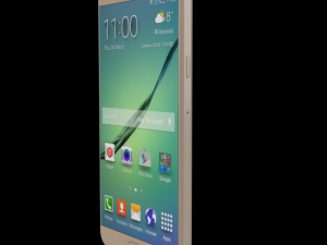 samsung galaxy a9 pro 2016 gold 3D मॉडल