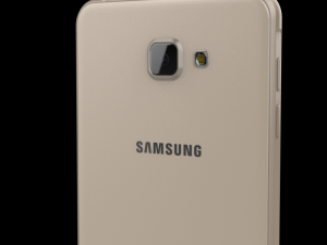 samsung galaxy a9 pro 2016 gold 3D मॉडल