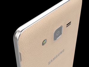 samsung galaxy on5 gold Model 3D