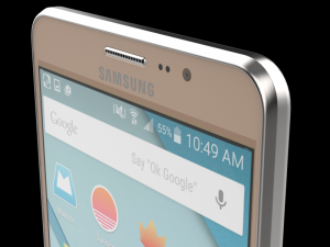 samsung galaxy on5 gold Model 3D