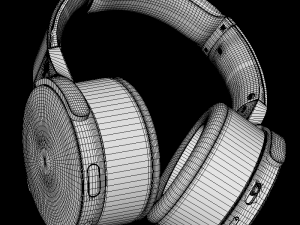 sony mdr xb950bt bluetooth headphones red 3D 模型