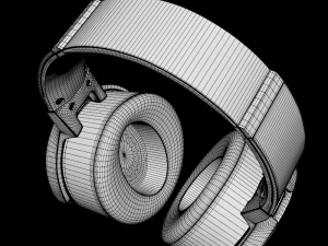 sony mdr xb950bt bluetooth headphones red 3D 模型
