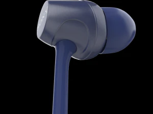 सोनी एमडीआर एक्स250एपीएल ईयरफोन नीला 3D मॉडल