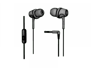 sony mdr ex250apl earphone blue Modelo 3D