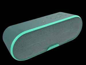 sony srs xb2 bluetooth speaker green 3D मॉडल