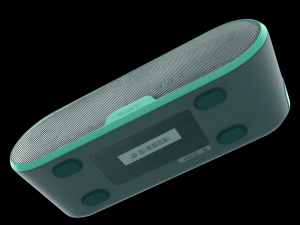 sony srs xb2 bluetooth speaker green 3D मॉडल