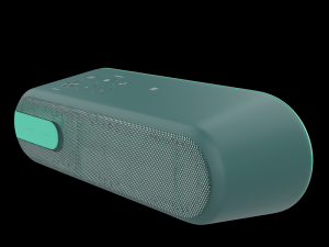 sony srs xb2 bluetooth speaker green 3D मॉडल