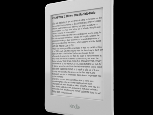 amazon kindlepaperwhitewith wi fi connectivity white 3D 模型