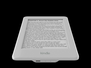 amazon kindlepaperwhitewith wi fi connectivity white 3Dモデル