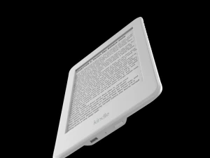 Amazon Kindle Paperwhite mit Wi-Fi-Konnektivit&auml;t wei&szlig; 3D Modell